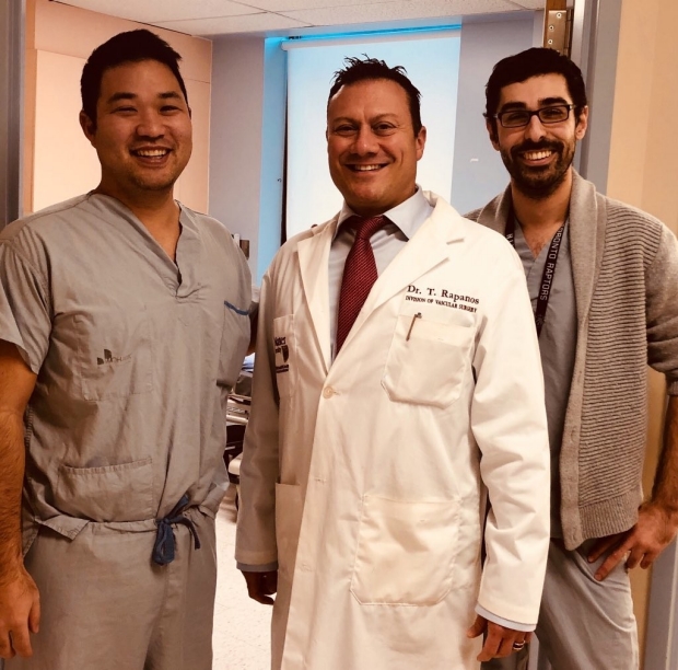 Vascular Surgery resident Dr. Nate Itoga on rotation in Canada,