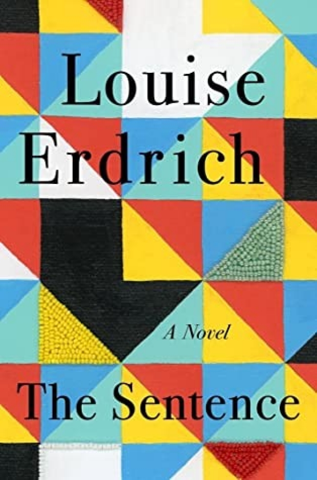 Book cover for "The Sentence" by Louise Erdrich