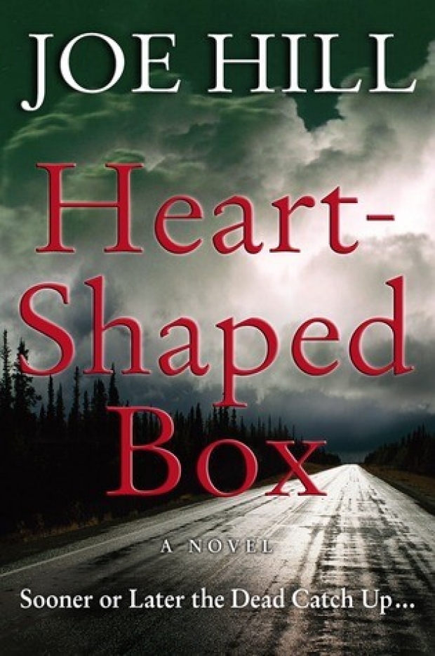 Book cover for Heart-Shaped Box by Joe Hill