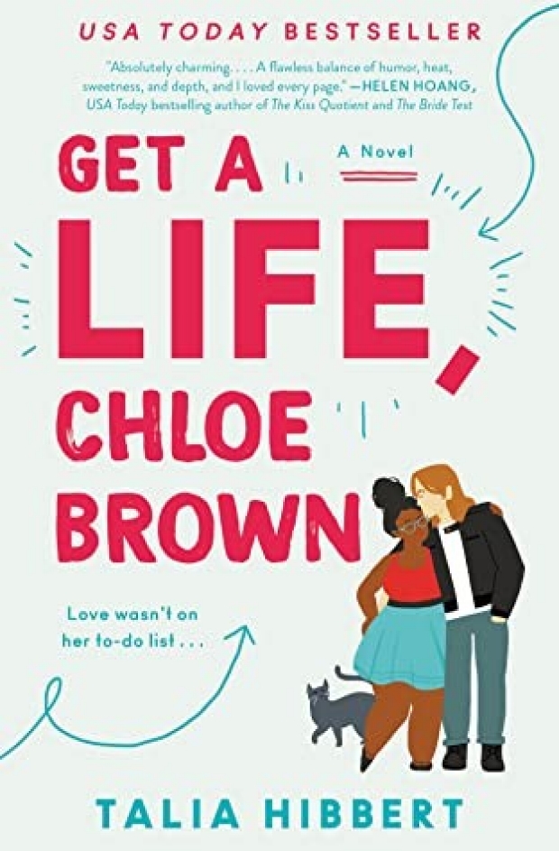 Book cover for "Get a Life, Chloe Brown"