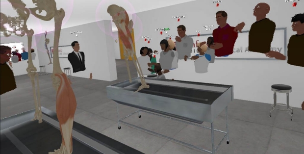 Virtual anatomy classroom