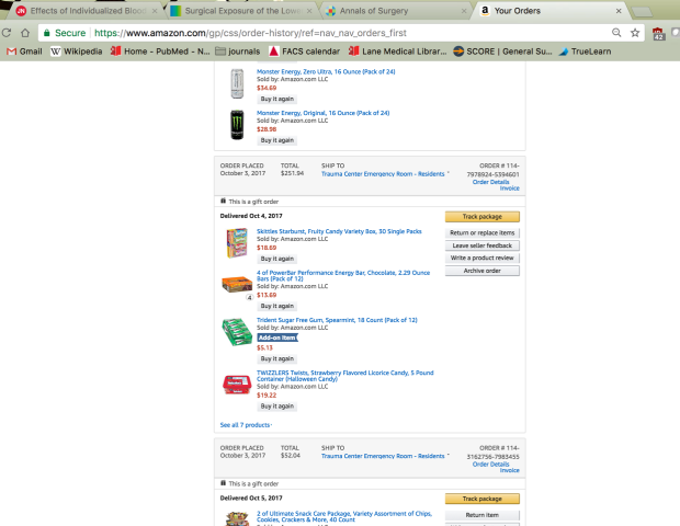 Amazon Order Screenshot