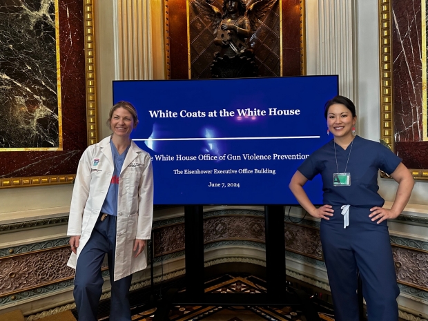 Dr. Chao at the White Coat at the White House Event