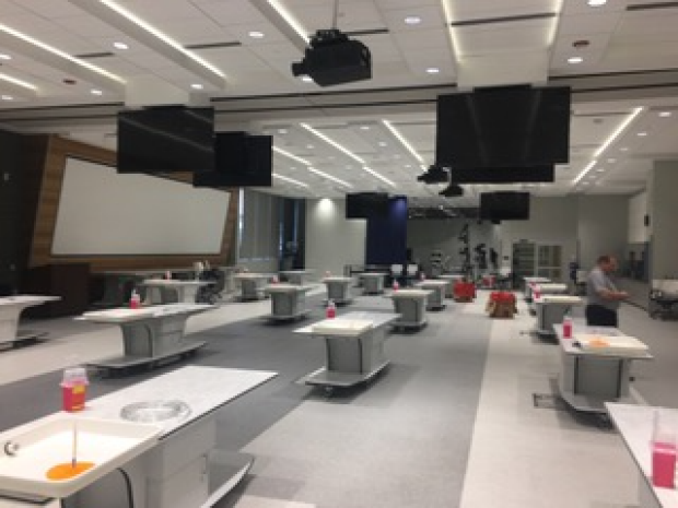 Simulation surgical center at the SVS/AAOS headquarters. 
