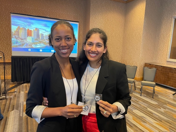 Previous Surgical Education Fellow Dr. Ladonna Kearse and Current Surgical Education Fellow Dr. Ananya Anand receive ASE Recognition of Excellence Awards